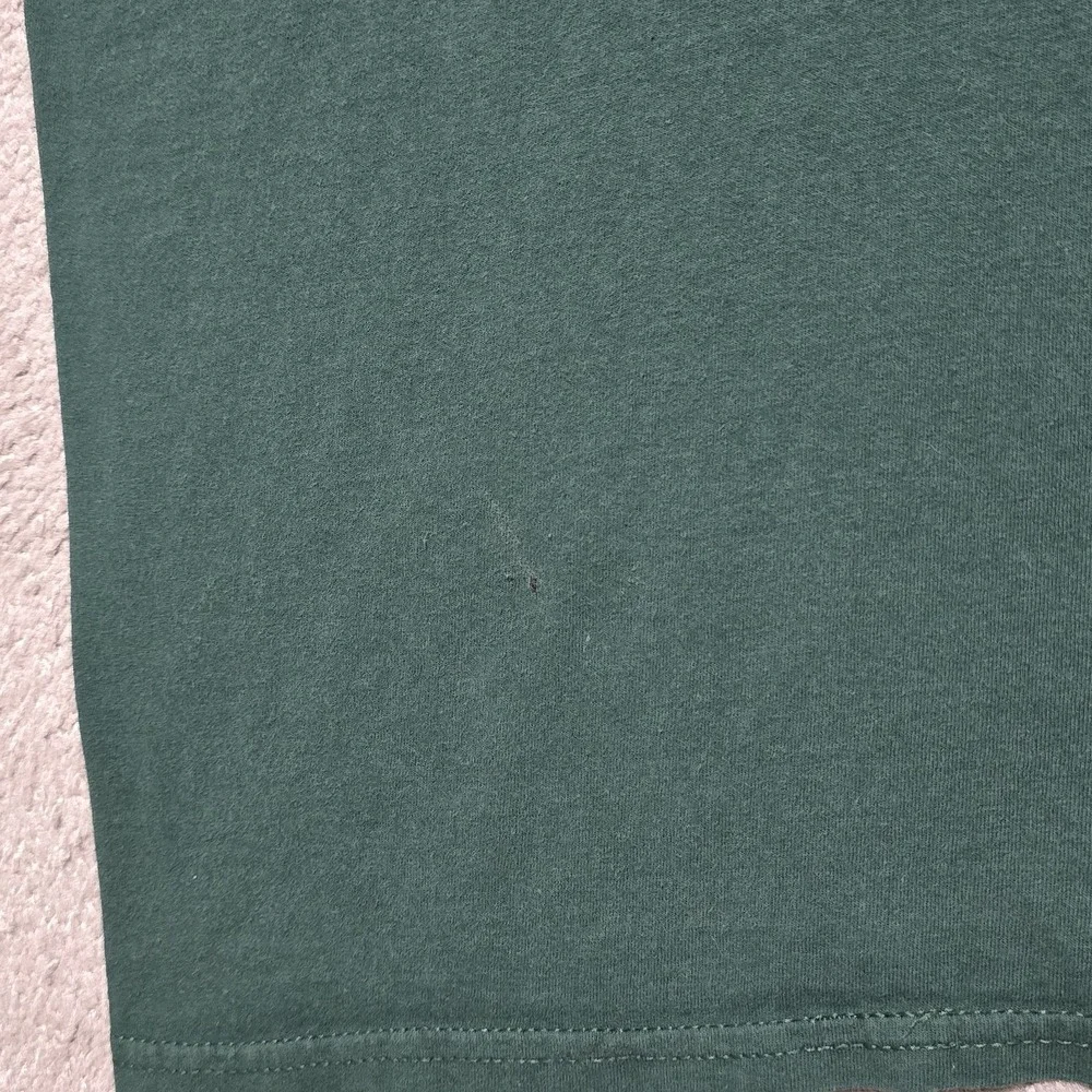 Vintage Tulane University Green Wave 90s Graphic T Shirt Mens 2XL